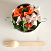 DIY : des pâtes en feutrines