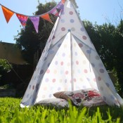un Tipi homade !
